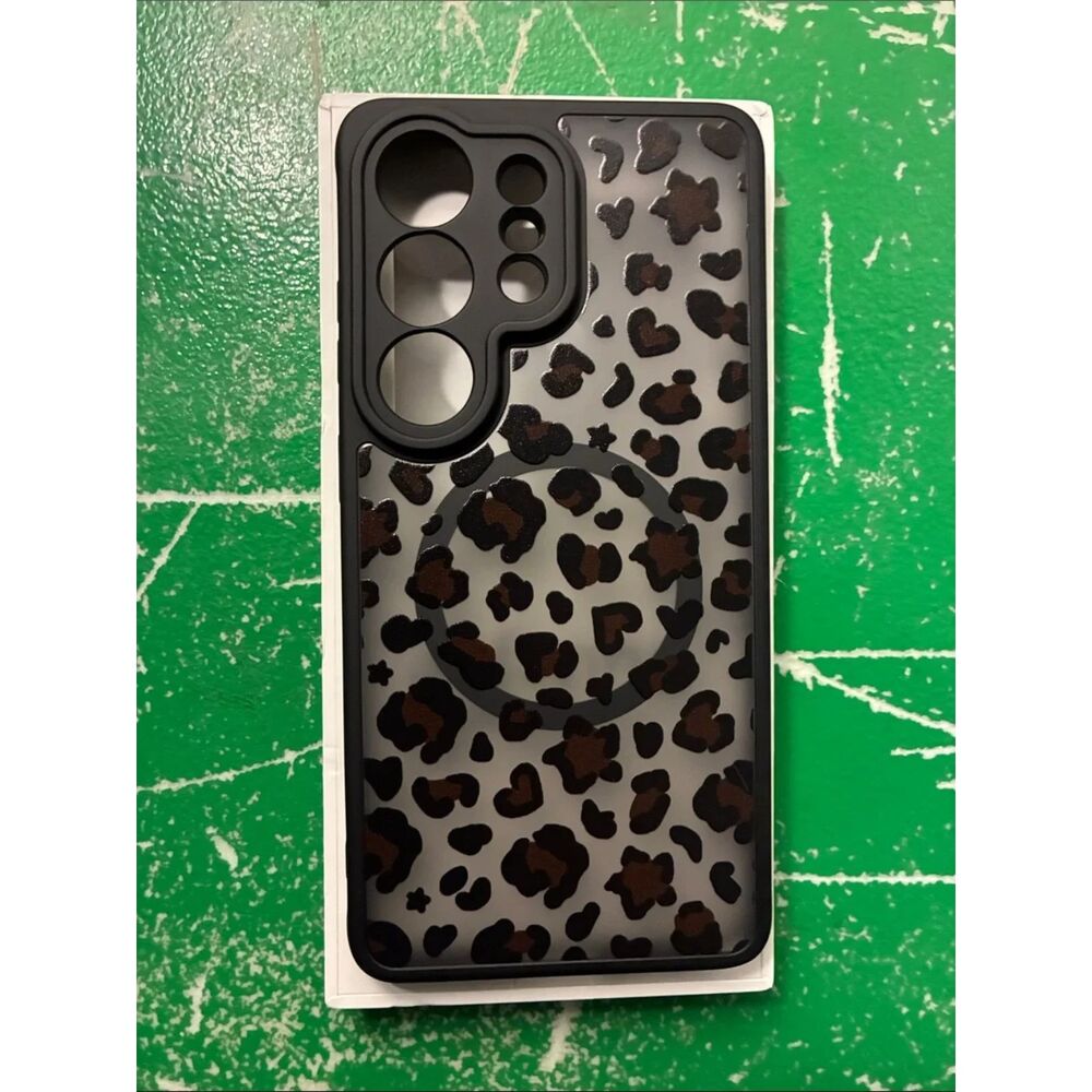 Samsung Galaxy S25 Ultra, Leopard Print Phone Case, 20M-205PH010